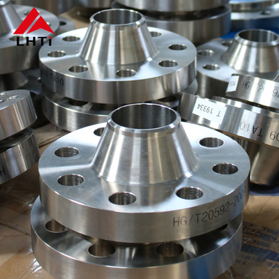 Bon prix Bride titanique de cou de soudure d'alliage d'ASME SB381 B16.5 pour la connexion de garnitures de tuyau en ligne