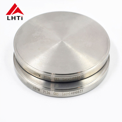 Bon prix Pièces de forge titaniques titaniques du gâteau ASTM B381 Gr23 de disque d'implant dentaire en ligne
