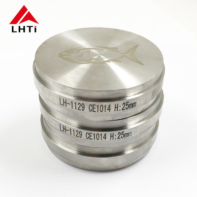Bon prix Disque dentaire titanique pur de Gr2 Gr4 avec l'épaisseur adaptée aux besoins du client par diamètre d'étape 98mm en ligne