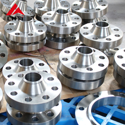Bon prix DIN 2633 Flange du cou de soudure en titane RFWN Ti Gr2 Gr5 Gr7 PN 16 Flange WN dans les systèmes de tuyauterie en ligne