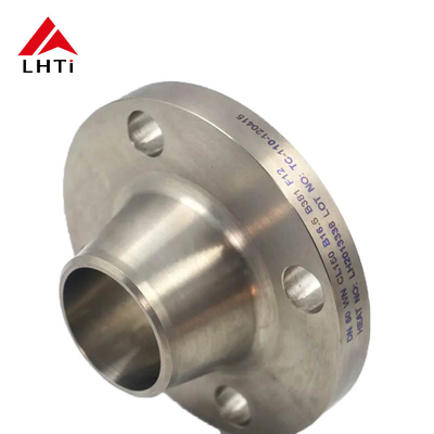 Bon prix Classe 150 ASME B16.5 Titane Gr2 Gr5 Gr7 Franges de cou de soudure RF face soulevée Pour les utilisations en pipeline en ligne