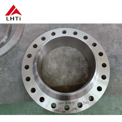Bon prix Flanche de cou de soudure en titane de qualité 2 de qualité 5 ASME B16.5 classe 150 Flanches WNRF pour applications industrielles en ligne