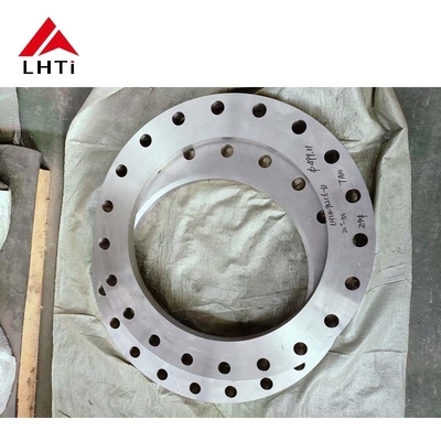 Bon prix Norme européenne EN1092-01 Gr1 Gr5 Gr7 Flange en tôle de titane PN 5 PN 10 pour les systèmes de pipelines en ligne
