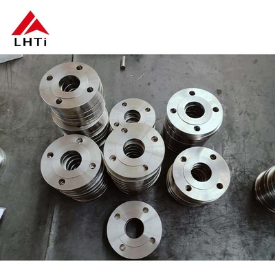 Bon prix Grade 2 Grade 5 Flanges en titane ASTME B381 Flange à long cou de soudure à face soulevée Titane pour systèmes de tuyauterie en ligne