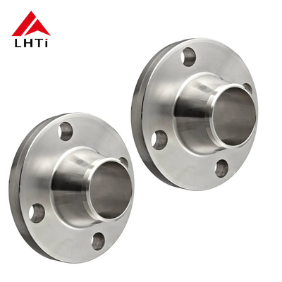Bon prix ASME B16.5 Titane Gr2 Gr5 Franges de cou de soudure WN Franges face soulevée Classe 150 pour les applications dans les systèmes d'approvisionnement en eau en ligne