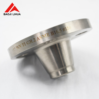 Bon prix Gr2 titanique a soulevé la bride faite face WN ASME B16.5 UNS R50400 de cou de soudure en ligne