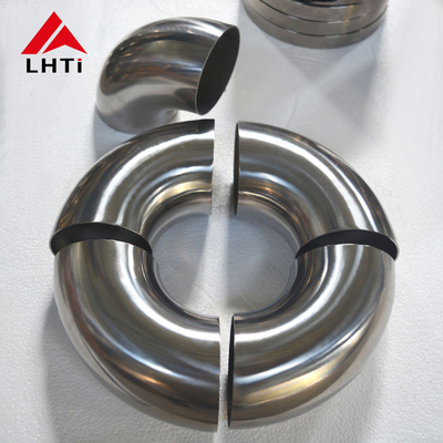 Bon prix le coude Gr2 titanique de 3inch 76mm/se plie avec 1.2mm pour des pièces d'échappement en ligne