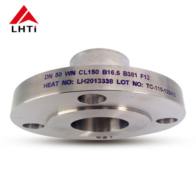 Bon prix ANSI B16.5 Grade 2 WN Cou de soudage Flange de titane Surface polie en ligne
