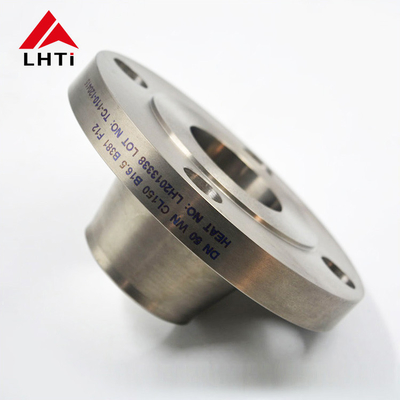 Bon prix Flanche à cou de soudure en titane de type WNRF Gr2 Flanche à cou de soudure ASME B16.5 Cou de soudure face élevée de classe 150 pour l'industrie chimique en ligne