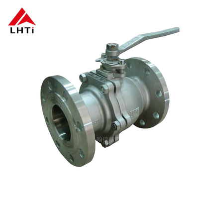 Bon prix Ventilateurs à billes de titane ASME Gr1 Gr2 PN1.6-4.0 MPA NPS 1/2'-12' Ventilateurs à billes industriels en ligne