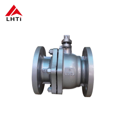 Bon prix Valve à bille en titane ANSI Gr2 Gr3 Classe 150 Classe 300 2 pouces dans l'industrie pétrolière et gazière en ligne