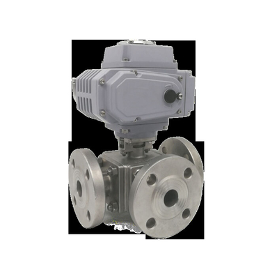 Bon prix Valve à bille électrique à trois voies pour l'automatisation des processus et le routage polyvalent du flux en ligne