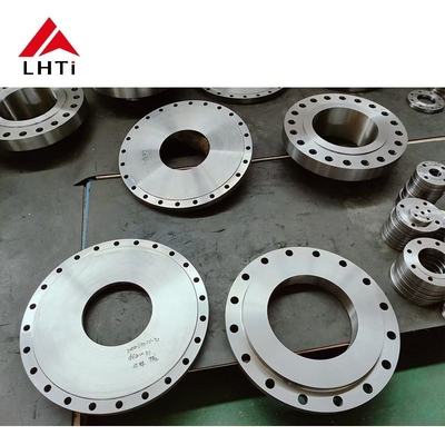 Bon prix Norme européenne EN1092-01Gr1 Gr5 Gr7 Flange en tôle de titane Flange plate PN 5 PN 10 pour les systèmes de pipelines en ligne