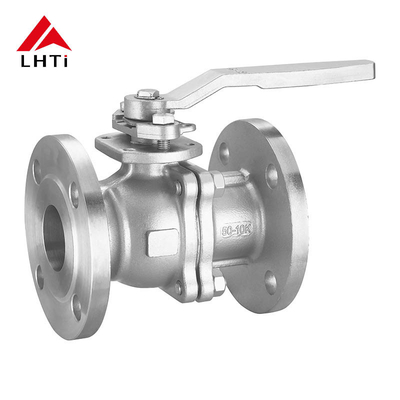 Bon prix Valve à bille à deux voies Ti Gr 2 Gr5 Titane Industrial 6 pouces en ligne