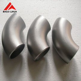 Bon prix Gr1 Gr2 90 utilisation d'industrie chimique du rayon DN50 de coude titanique de degré longue en ligne