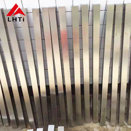 Bon prix Tige carrée titanique 8mm d'ASTM B348 B381 Gr2 GR5 GR7 GR12 10mm 12mm en ligne
