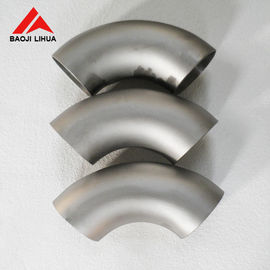 Bon prix Le coude titanique de 90 degrés, produit chimique a forgé le coude soudé bout à bout SCH40 Gr1 Gr2 en ligne