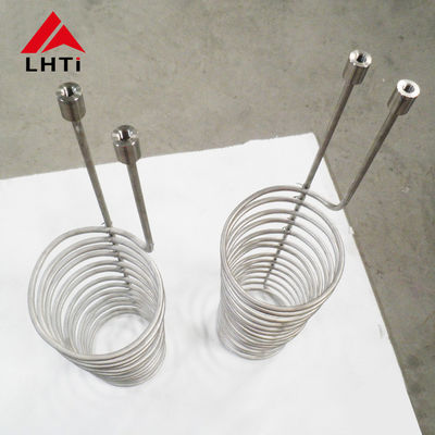 Bon prix Sans couture flexible du tube OD 10mm de titane de la catégorie 9 de bobine recuit en ligne