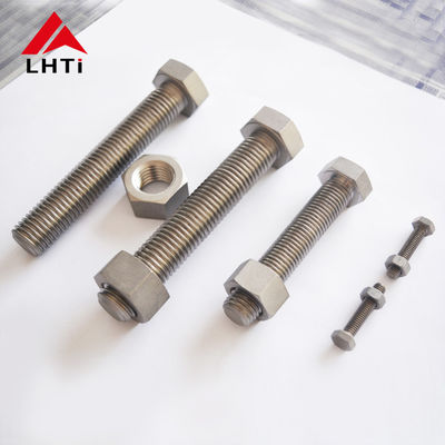 Bon prix Résistance à la corrosion boulons filetés en titane écrous CNC/forgé 8 mm têtes de prise de flange hexagonale en ligne