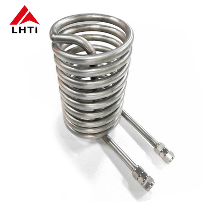 Bon prix La bobine sans couture de refroidissement par l'eau de réservoir d'ASTM a poli pour l'échangeur de refroidisseur d'eau 50mm en ligne