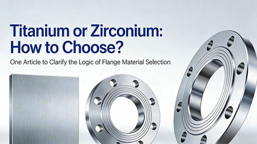 Derniers blogs de l'entreprise sur Titanium vs. Zirconium: How to Choose? The Logic Behind Flange Material Selection