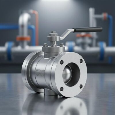 Bon prix Valve à bille à deux pièces en titane ANSI - résistante à la corrosion, tolérante aux températures élevées, légère pour l'industrie pétrolière et gazière en ligne