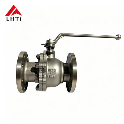 Bon prix Valve à bille en alliage de titane TA2 Q41F de classe 150-2500 résistante à la corrosion avec conception incendiaire pour pipelines chimiques en ligne