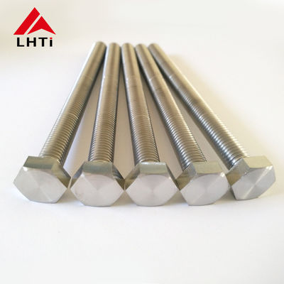 Bon prix Boulons et écrous hexagonaux en titane DIN933 Gr2 Gr5 M3-M48 En ligne