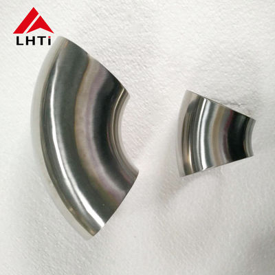 Bon prix ASTM B363 Gr2 Coude de soudage sans soudure en titane En ligne